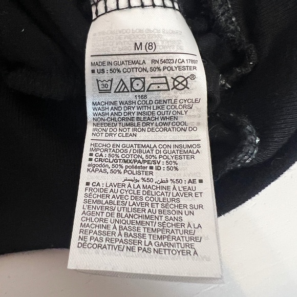 Old Navy Girls Barbie Christmas Crewneck Sweater Long‎ Sleeve Size M (8) Black - Picture 3 of 9